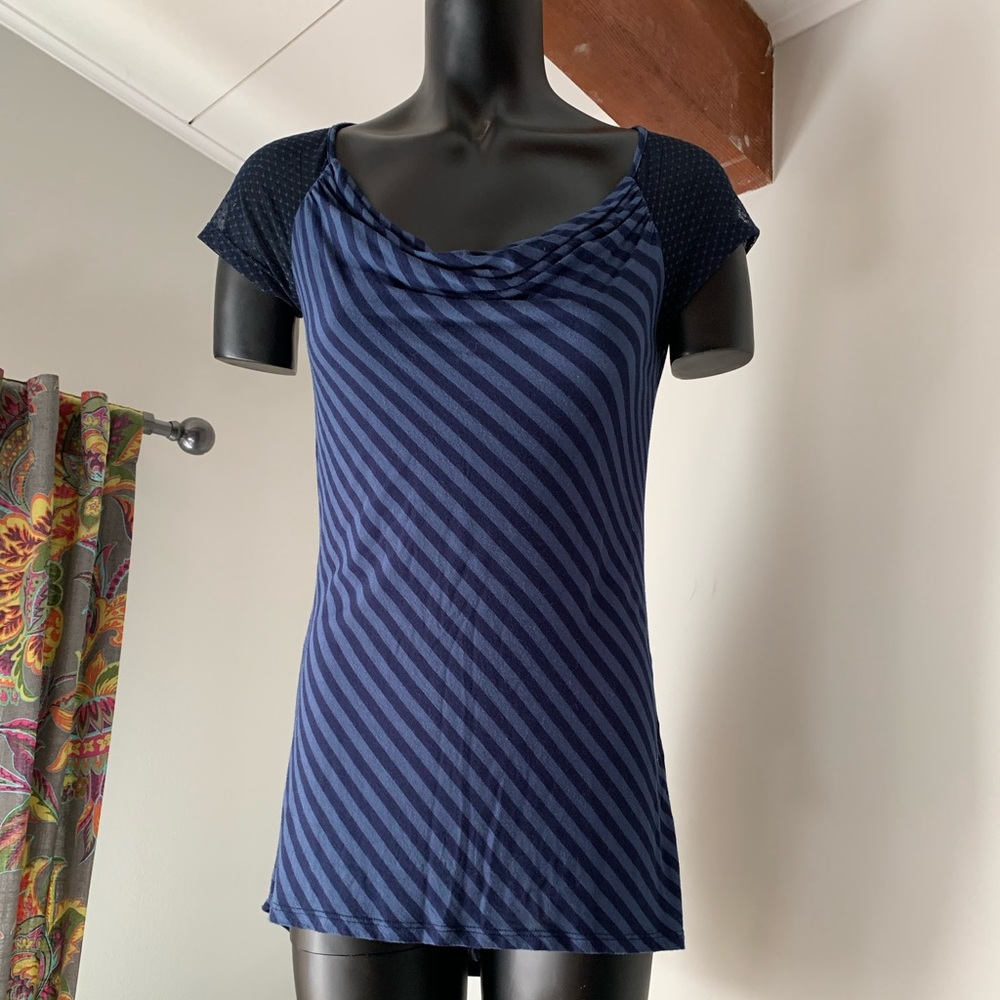 Anthropologie One September Striped Top